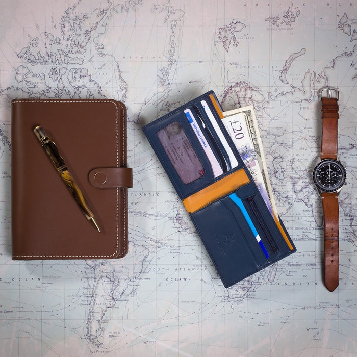 Blue/Mustard