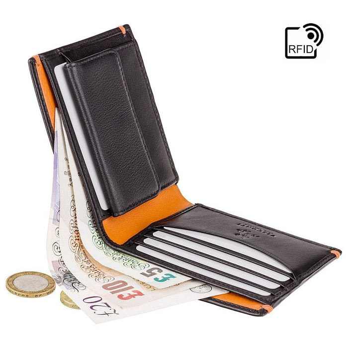 Black/Orange