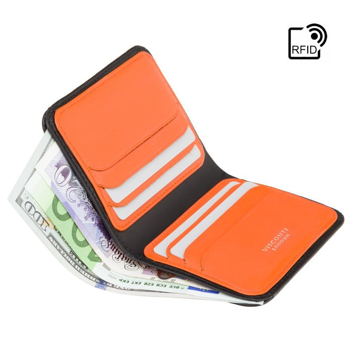 Black/Orange
