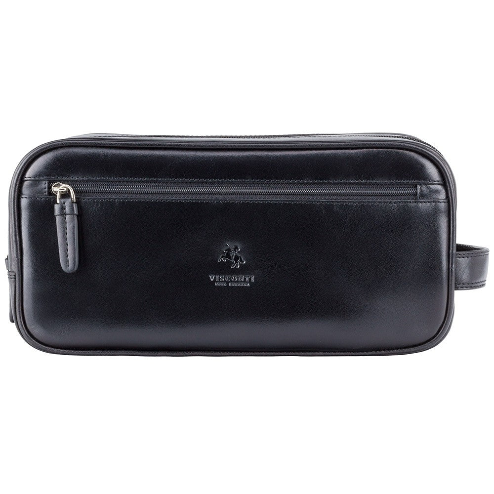 Naples Wash Bag Dopp Bag VISCONTI Leather