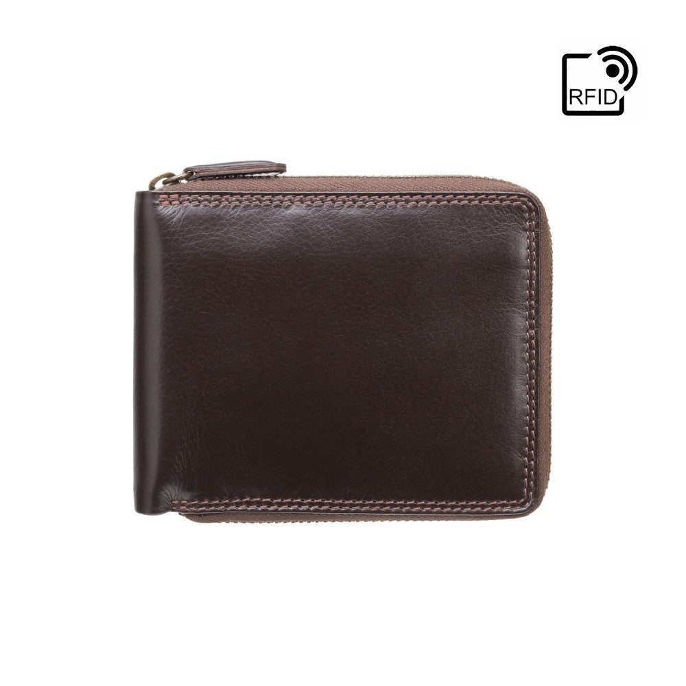 Camden Zip Around Coin Wallet — VISCONTI Leather